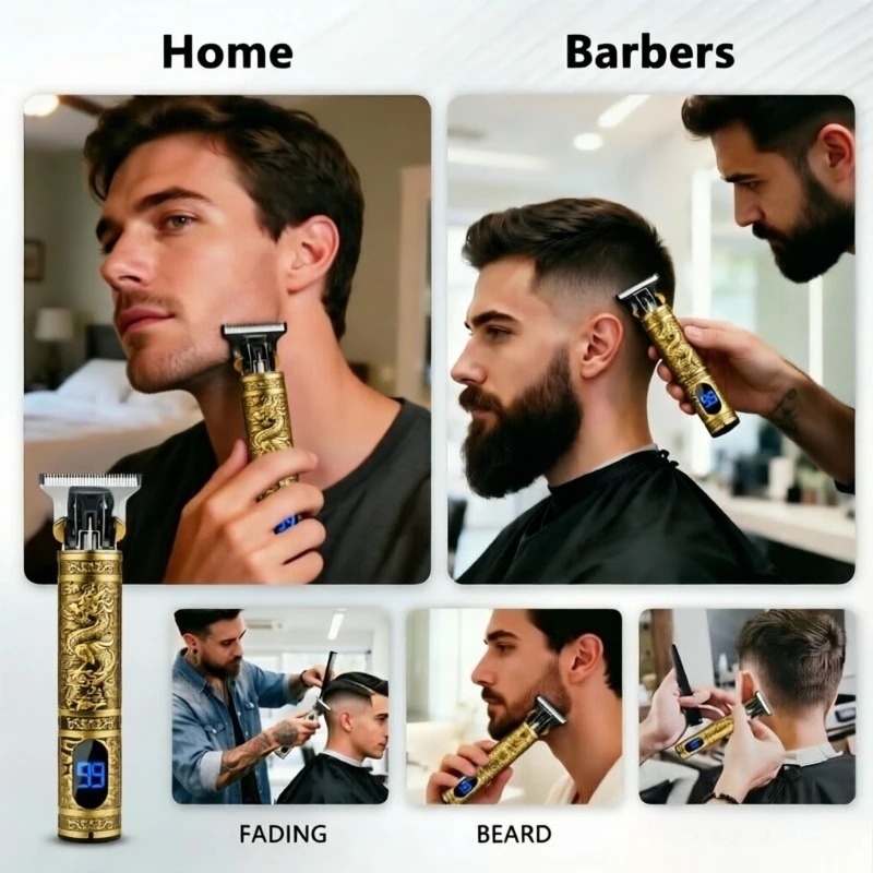 ماكينة حلاقة كهربائية T9 لتشذي - مراجعة Men'S Grooming Brush وسعره