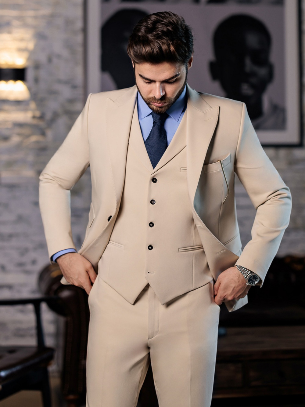 بدلة رجالية جديدة 2027 بقصة ضي - مراجعة Men Grooming Outfit وسعره