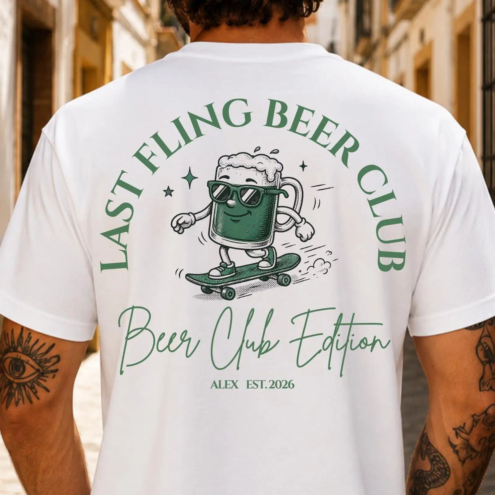 تي شيرت رجالي من Last Fling Be - مراجعة Men'S Grooming Club وسعره