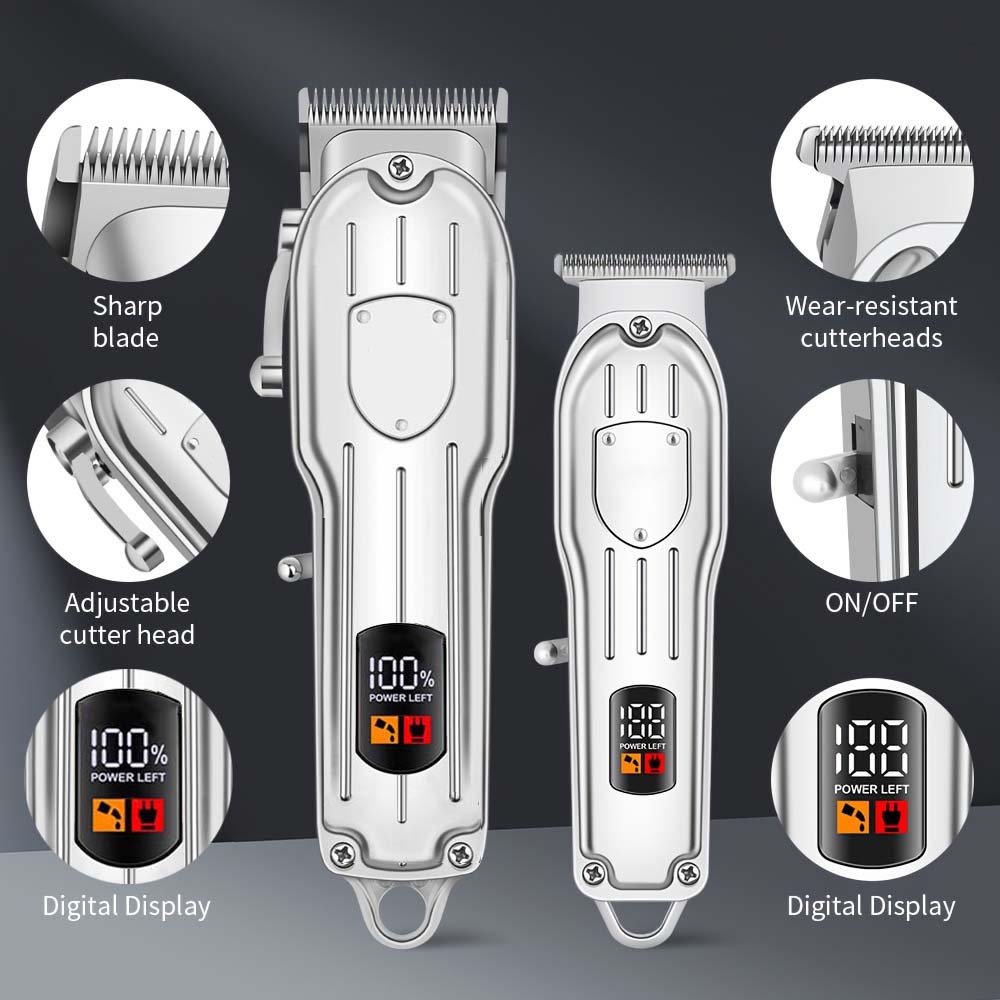 مجموعة قص الشعر الاحترافية مع  - مراجعة Men Grooming Outfit وسعره