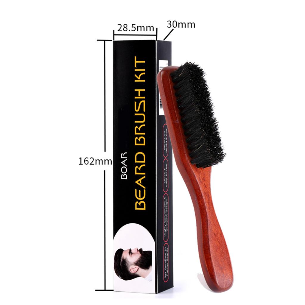 فرشاة لحية للرجال، فرشاة خشبية - مراجعة Men Grooming Home وسعره