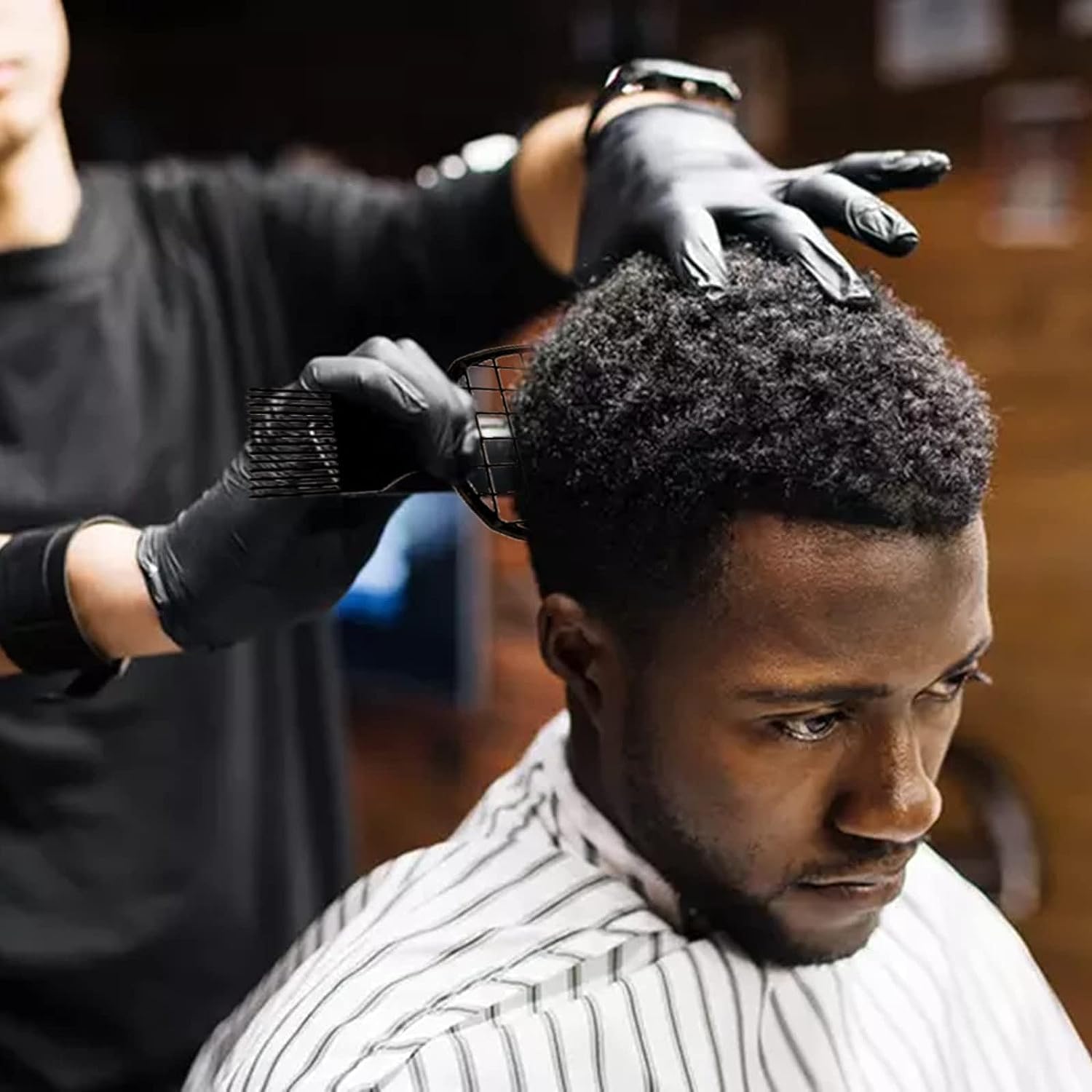 قطعتان من إسفنجة مشط الشعر الأ - مراجعة Men'S Grooming Brush وسعره