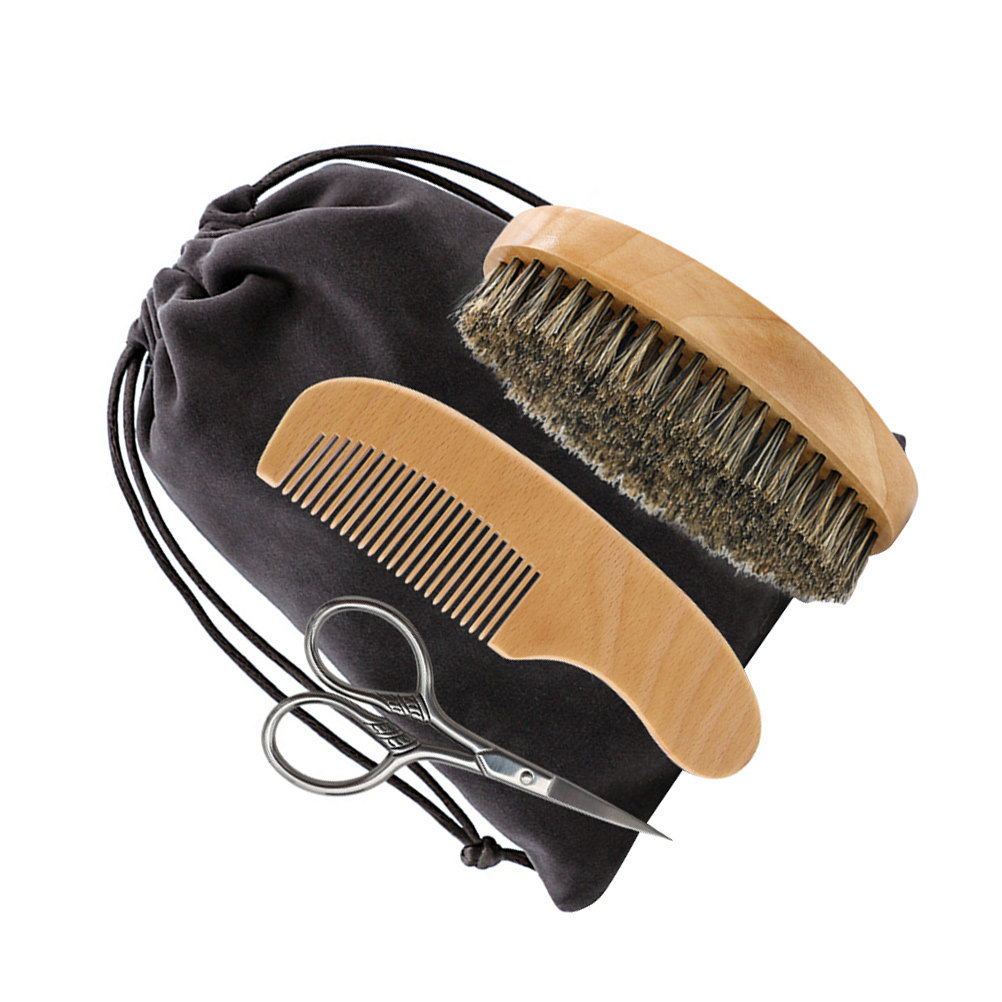 مجموعة تصفيف اللحية للرجال، فر - مراجعة Men'S Grooming Brush وسعره
